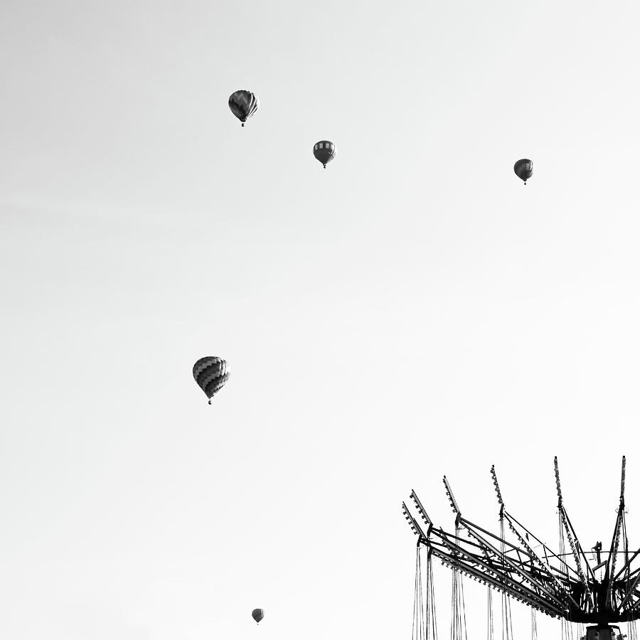 Hot Air Balloons, Jamesville, New York Photograph by Brooke T Ryan