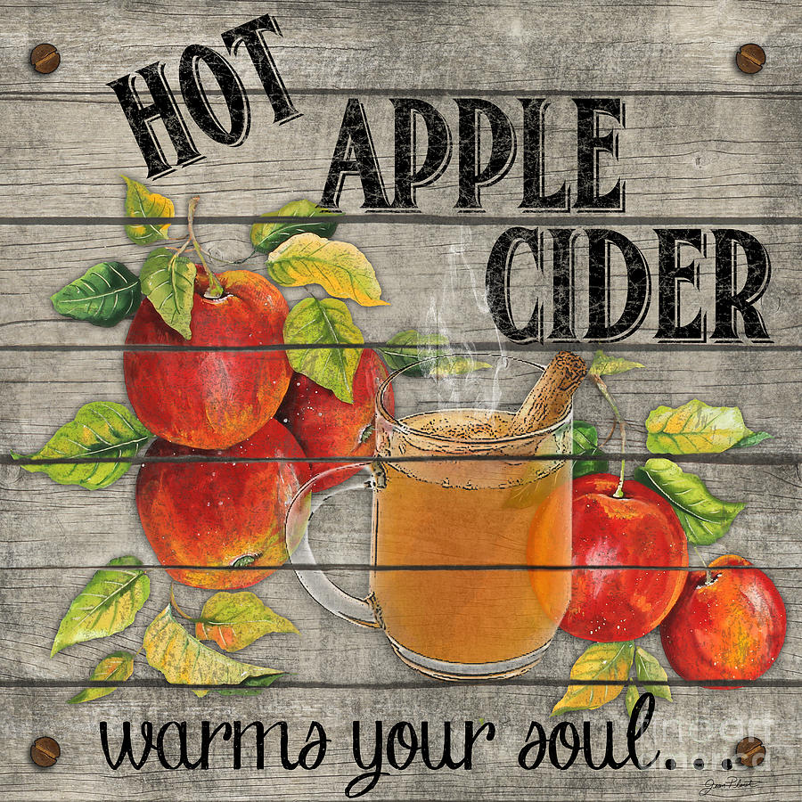 Hot Apple Cider-JP3601 Painting by Jean Plout