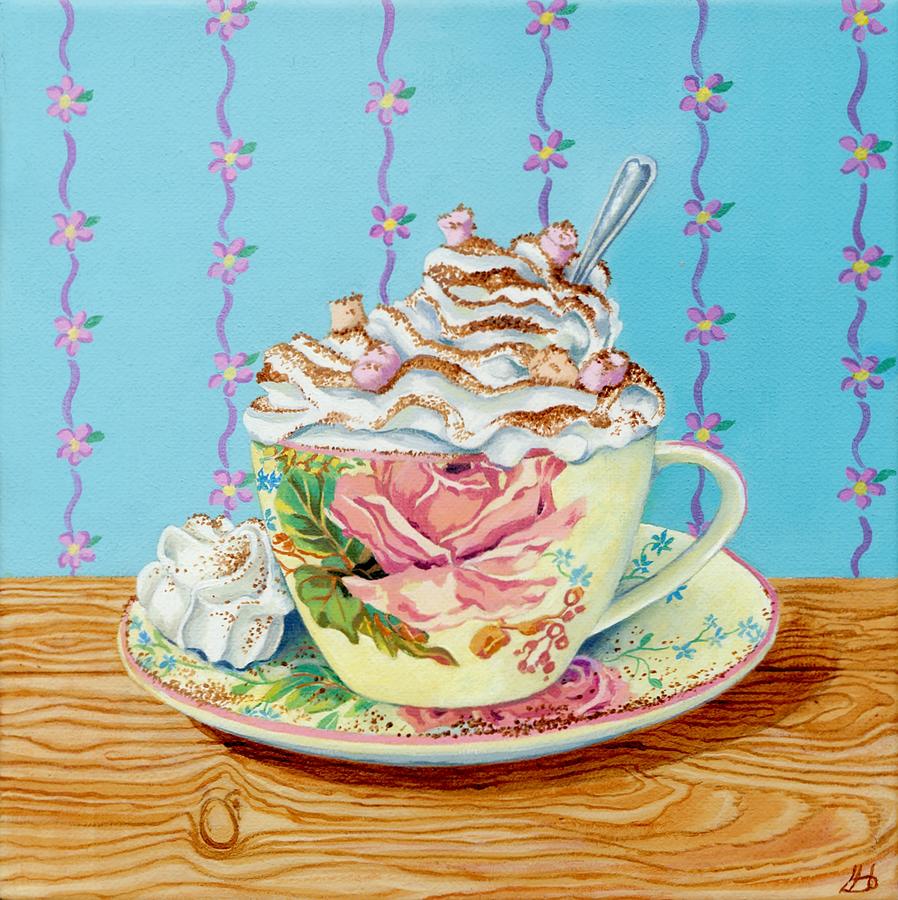 Hot Chocolate Special Painting by Lynne Henderson