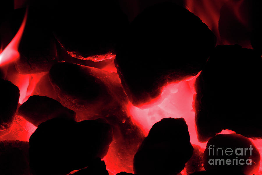 Hot Coals 2 Photograph by Eddie Barron