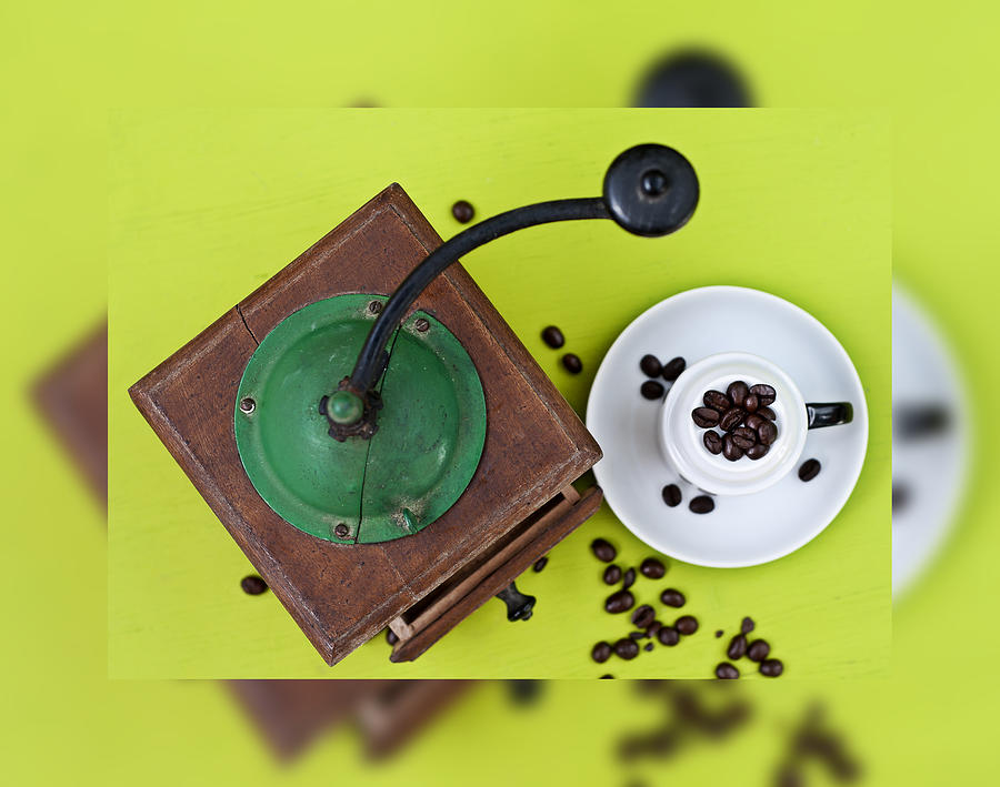 Hot coffee mill series 3 Photograph by Pedro Cardona Llambias