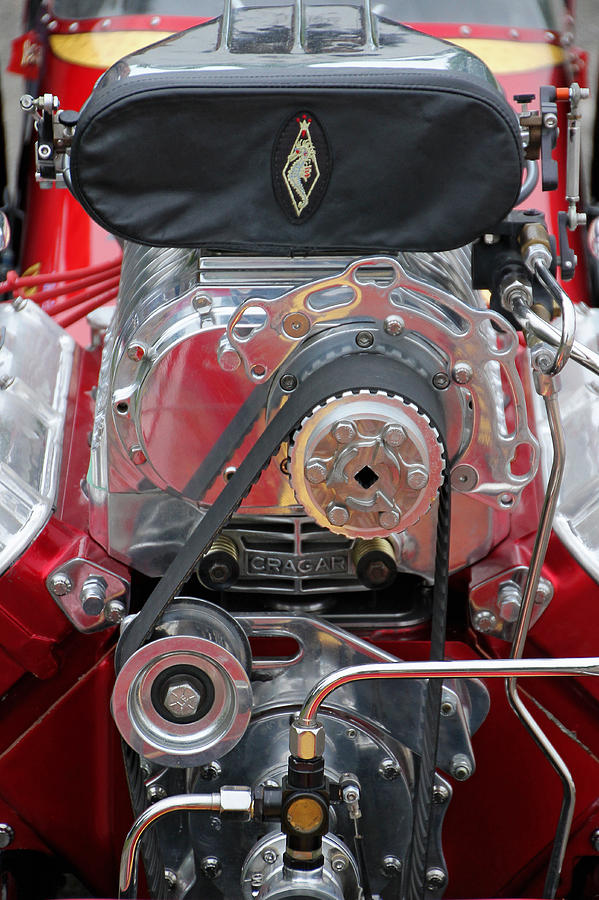 Hot Engine with Blower Photograph by Bob Slitzan