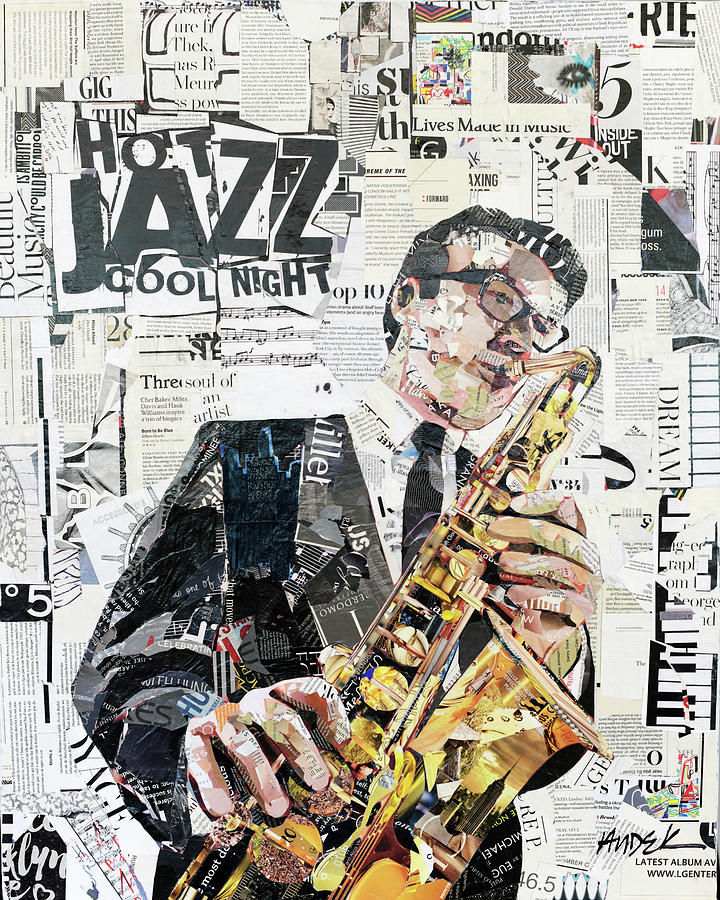 Hot Jazz, Cool Nights Mixed Media by James Hudek