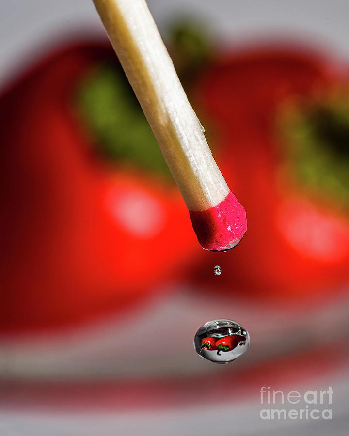 Hot Pepper Drops Photograph by Alissa Beth Photography