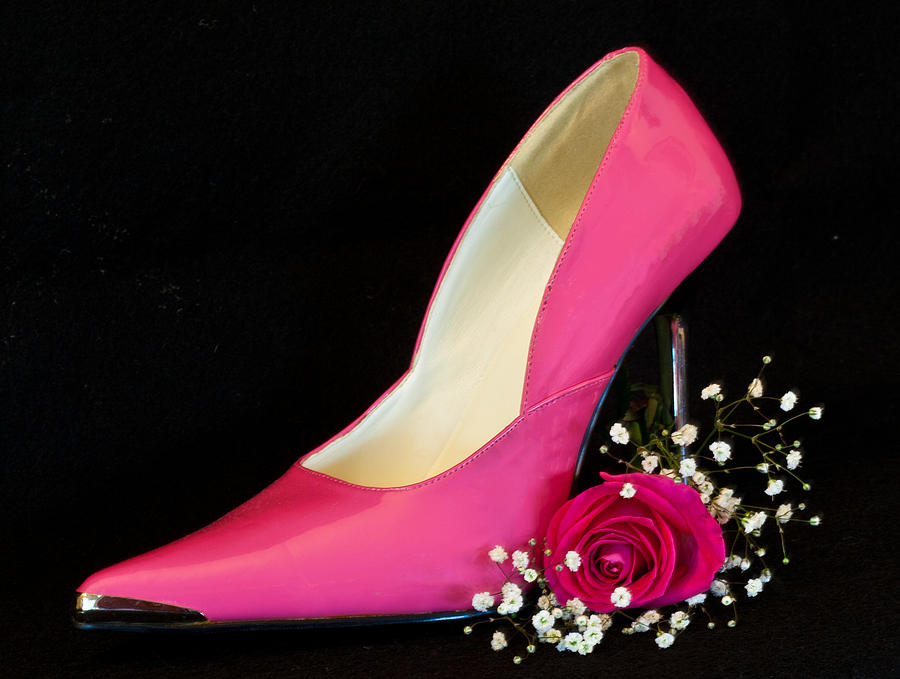 Hot Pink Pump Photograph by Patti Deters