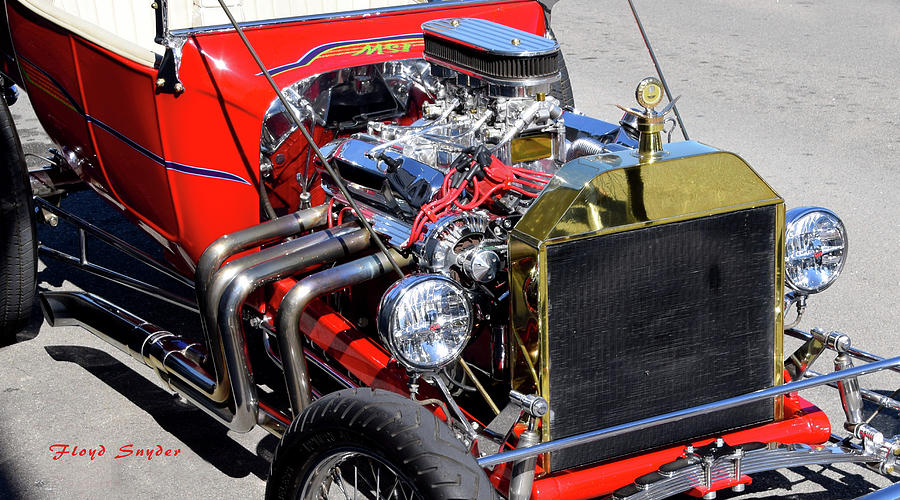 Hot Rod Red Photograph by Floyd Snyder