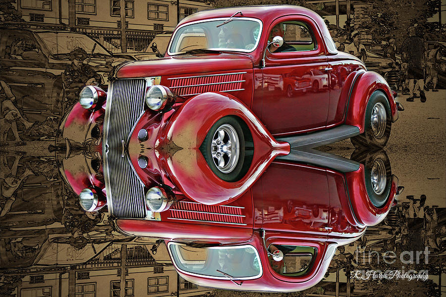 Hot Rod Reflections Photograph by Randy Harris