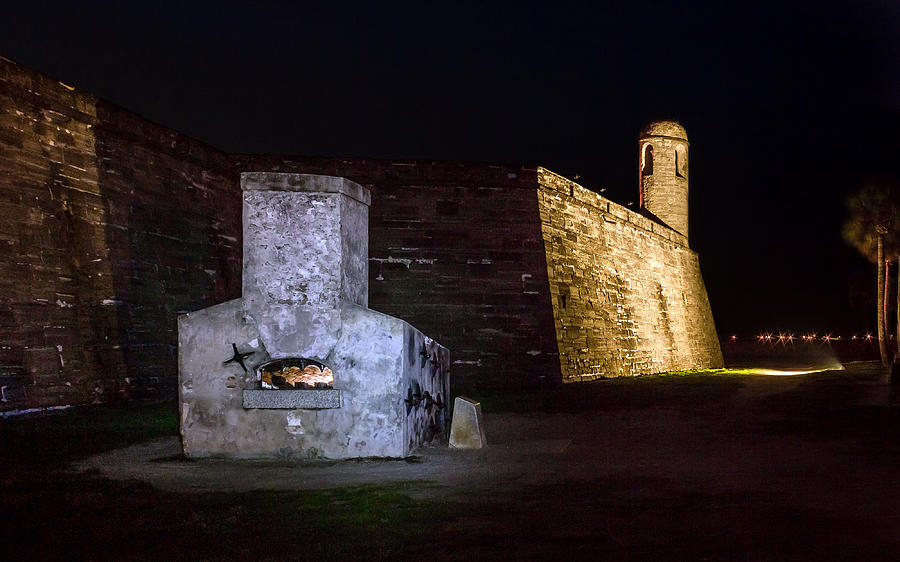 Hot Shot Furnace of Castillo De San Marcos Photograph by Rob Sellers