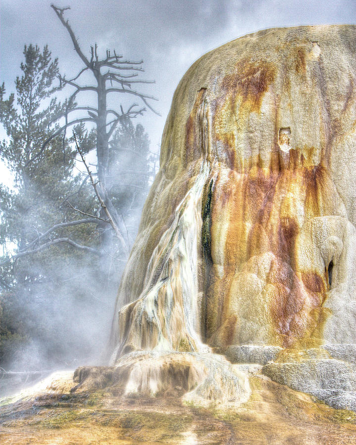 Yellowstone National Park Photograph - Hot Springs by Christopher Meade