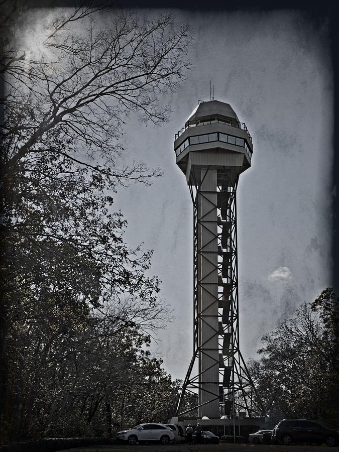 Hot Springs Mountain Tower_2d Photograph by Walter Herrit
