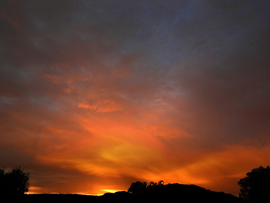 Hot Sunrise Photograph by Mark Blauhoefer