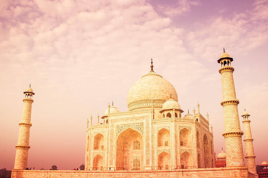 Architecture Photograph - Hot Taj Mahal by Nila Newsom