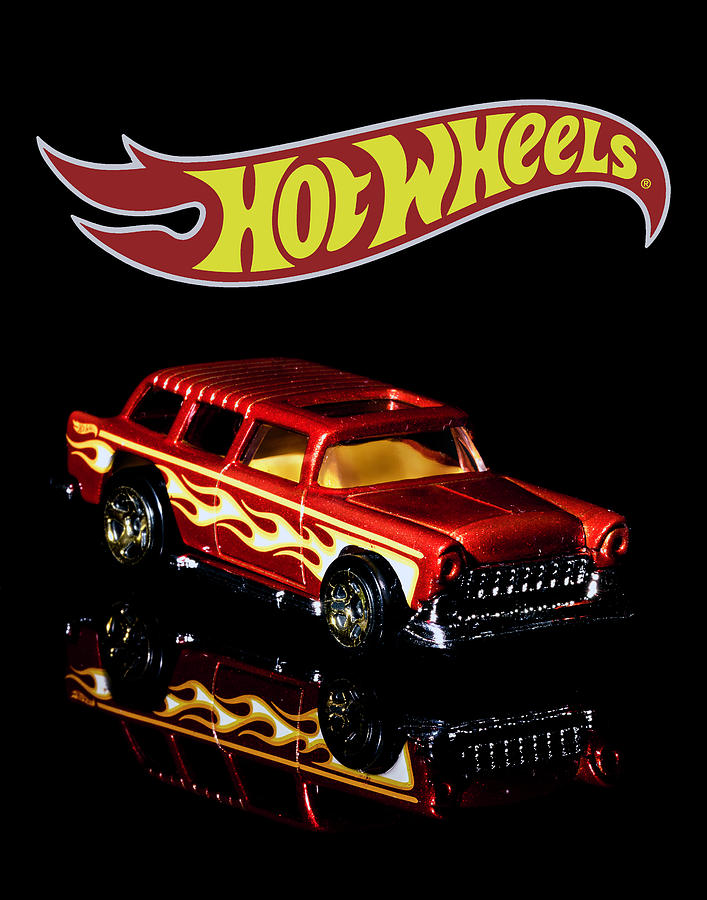 Hot Wheels 55 Chevy Nomad 2 Photograph by James Sage