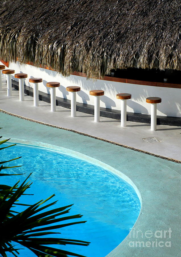 Hotel Boca Chica Pool Photograph by Randall Weidner