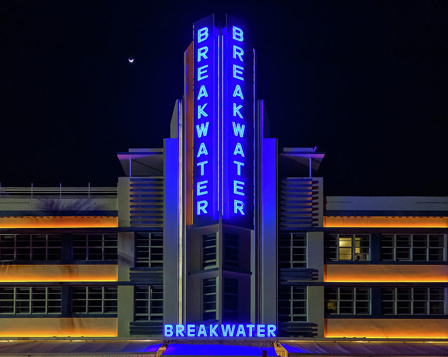 Hotel Breakwater Photograph by Penny Meyers