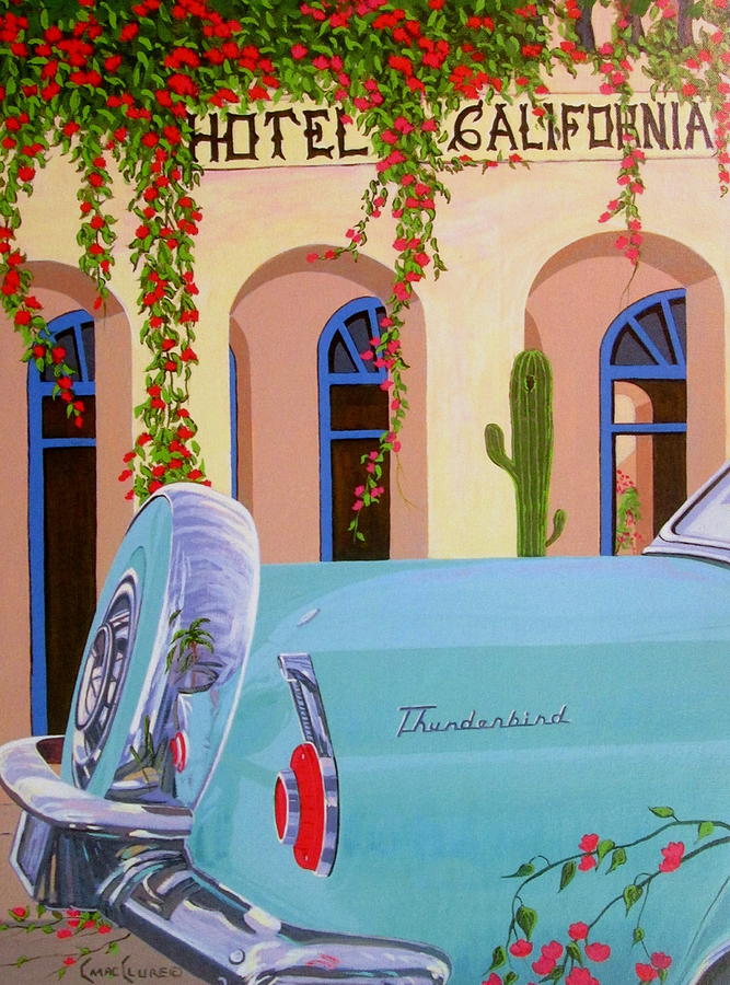 Hotel California Painting by Chris MacClure