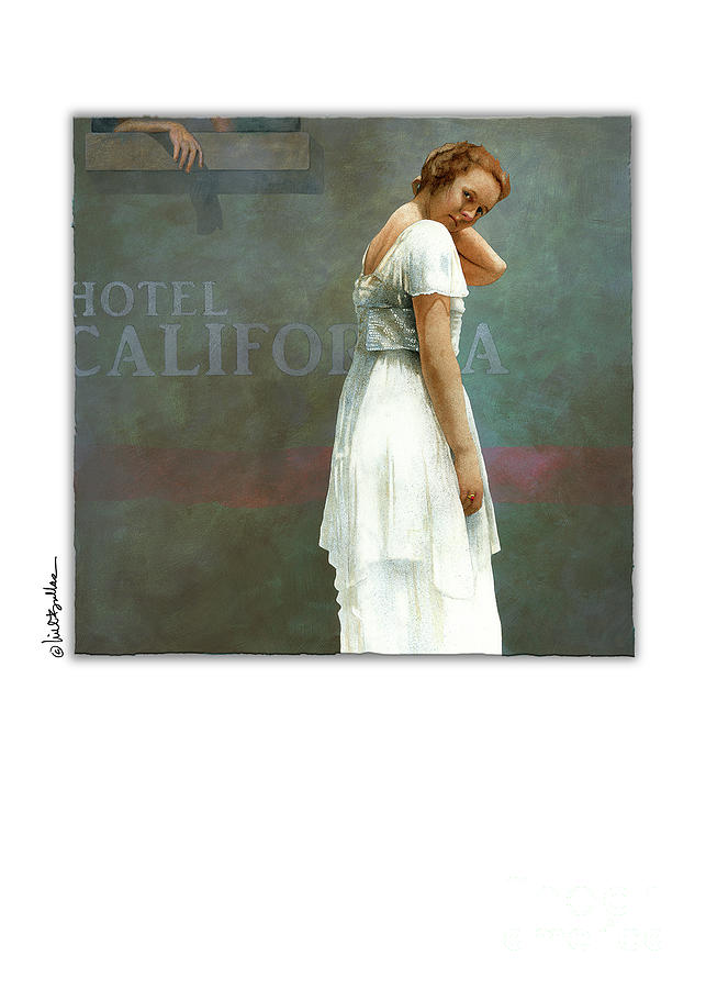 Hotel California Painting by Will Bullas