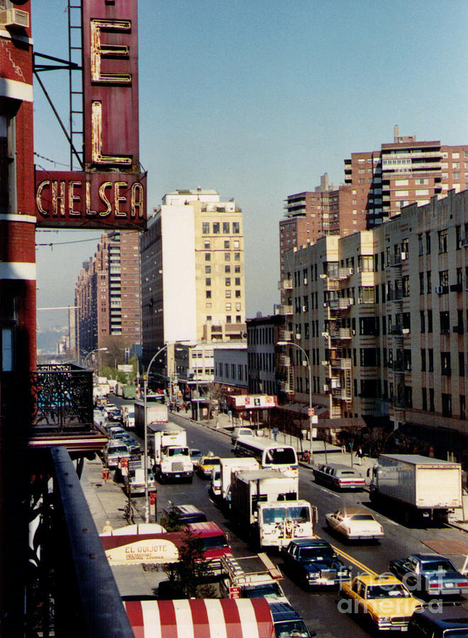 New York City Photograph - Hotel Chelsea 1989 by Catherine Sherman