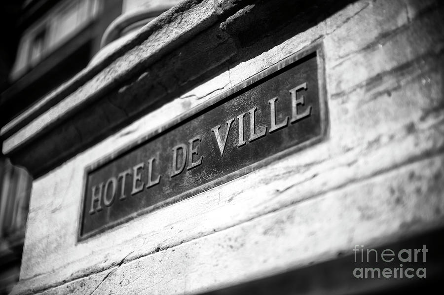 Montreal Hotel de Ville Photograph by John Rizzuto