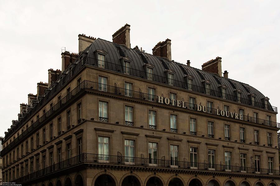 Hotel Du Louvre Photograph by Hany J