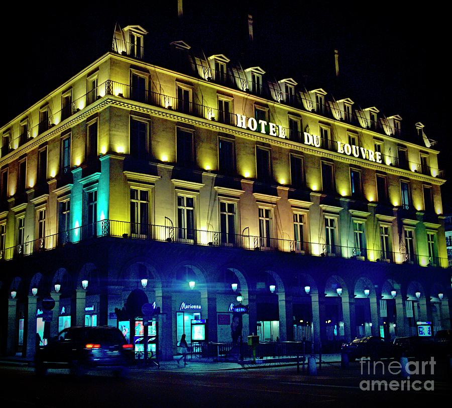 Hotel Du Louvre Photograph by Lilliana Mendez