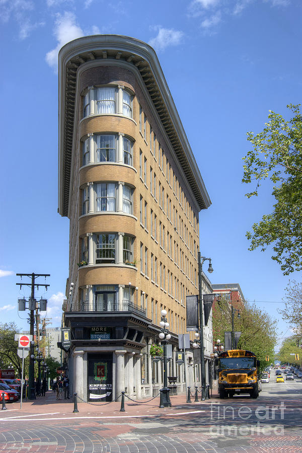Hotel Europe in Vancouver Photograph by David Birchall