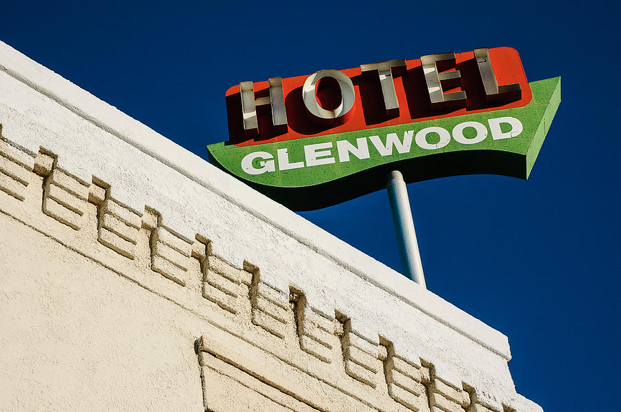 Hotel Glenwood Tucson Arizona by Gene Martin Photograph by David Smith