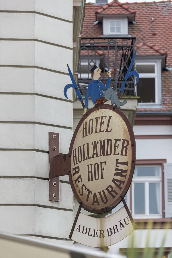 Hotel Hollander Hof Heidelberg Photograph by Teresa Mucha