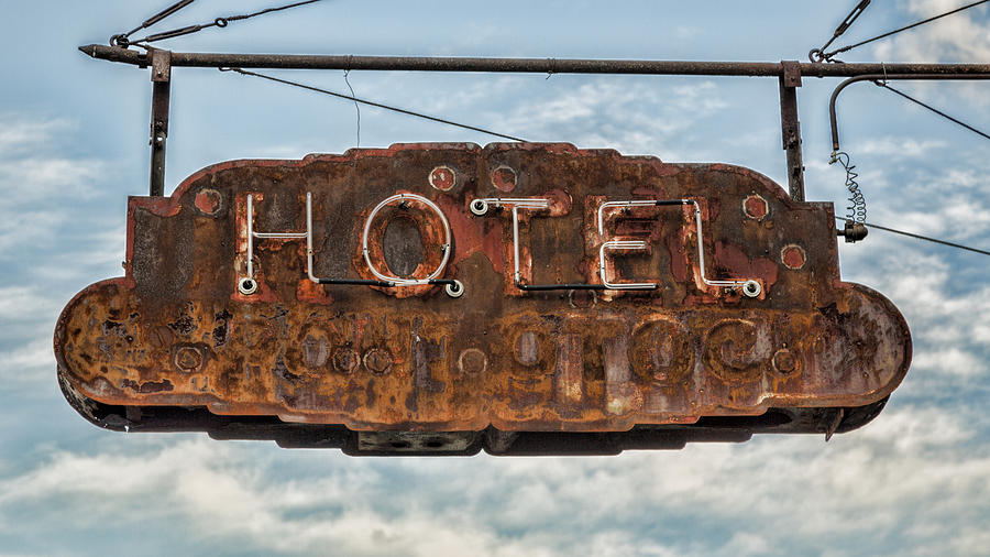 Hotel Pontotoc Photograph by Stephen Stookey