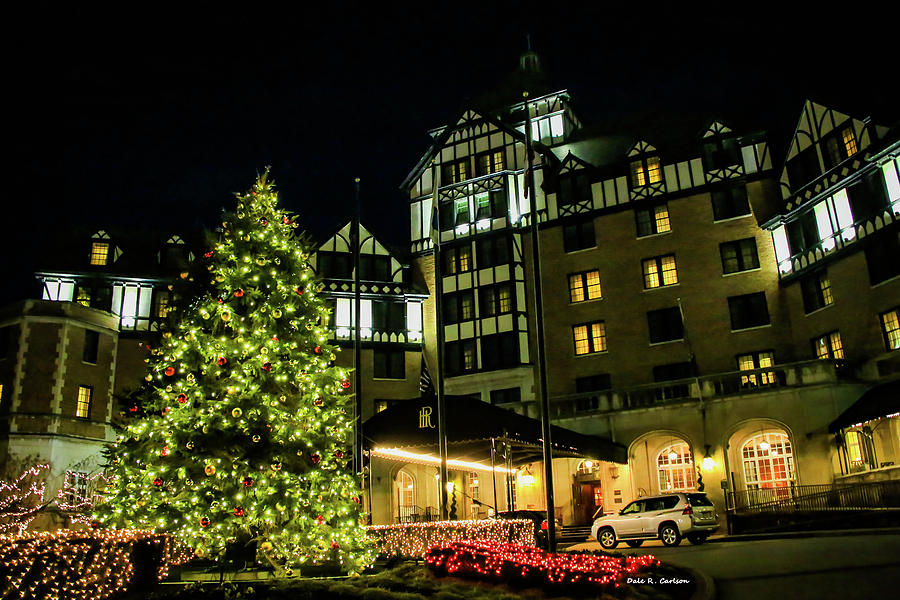 Hotel Roanoke Christmas Photograph by Dale R Carlson Fine Art America