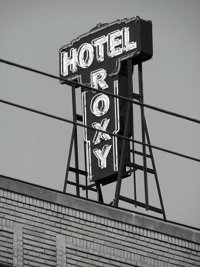 Hotel Roxy Photograph by Donna Thomas