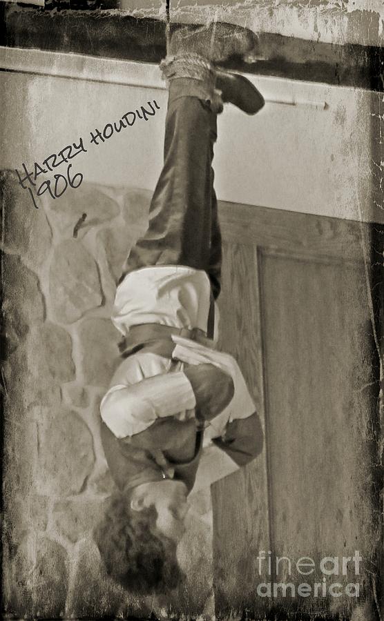 Magician Photograph - Houdini Tintype by John Malone