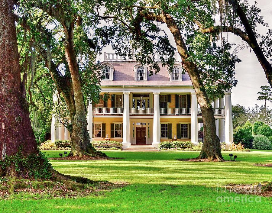 Houmas House on the Mississippi Photograph by D S Images - Fine Art America