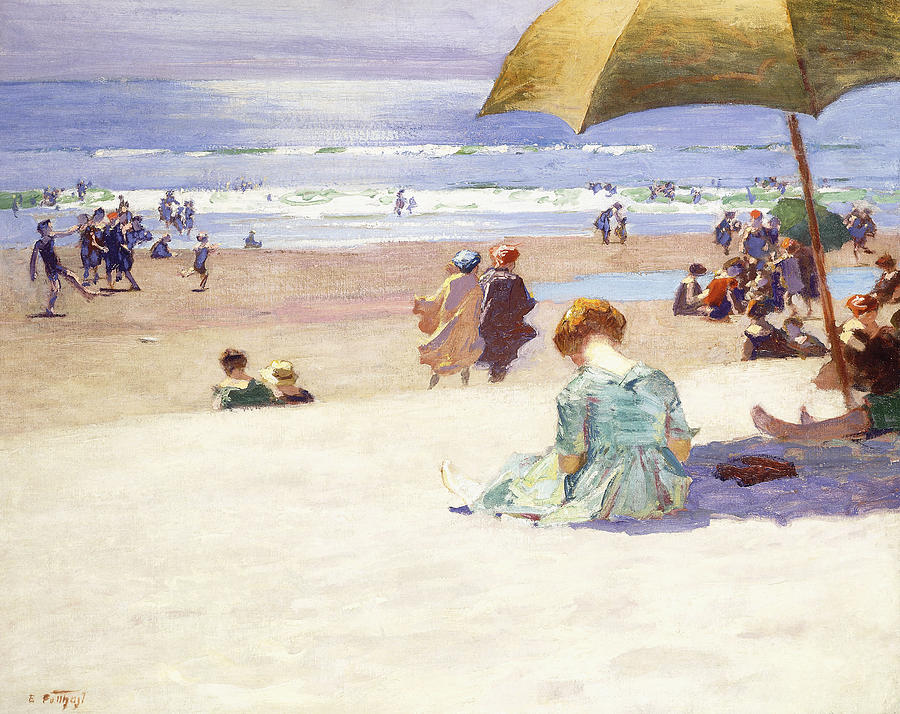 Hour tide Painting by Edward Henry Potthast