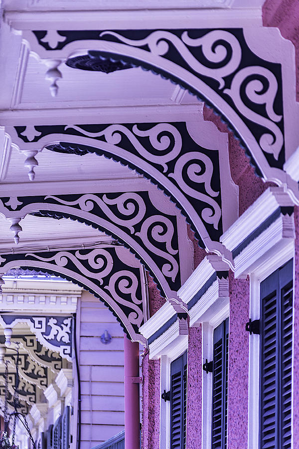 New Orleans Photograph - House Details by Garry Gay