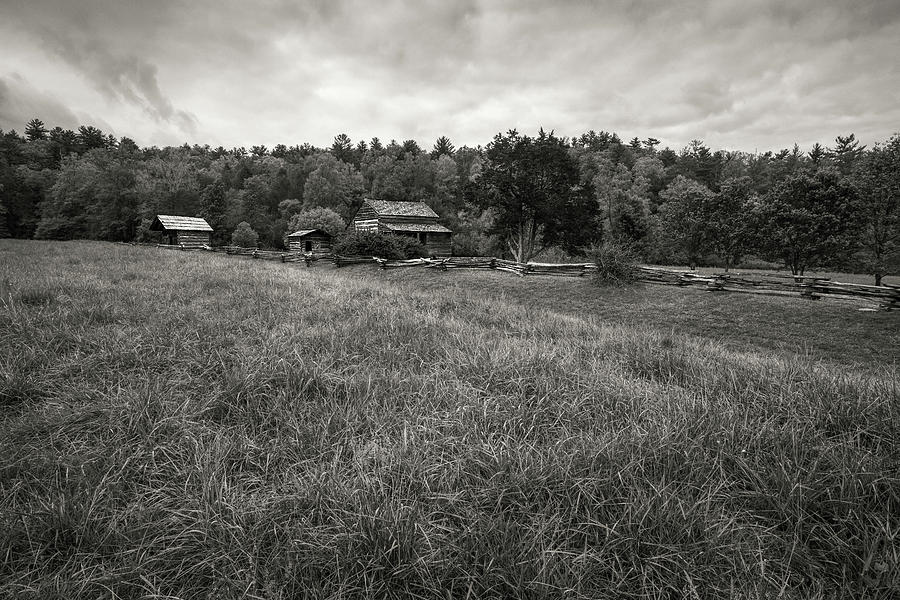 Black And White Photograph - House in Decline by Jon Glaser
