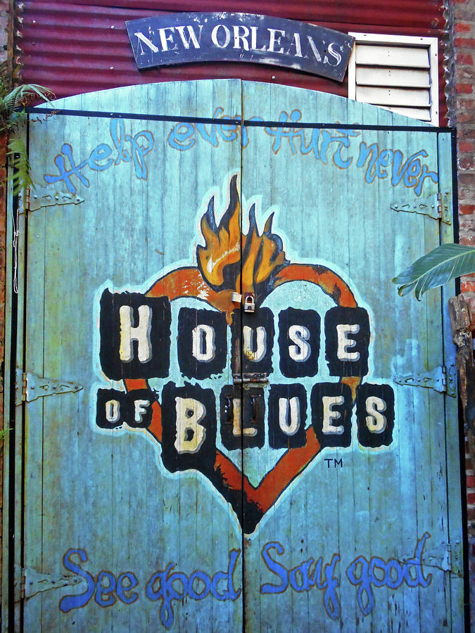 House Of Blues 5 Photograph by Ron Kandt