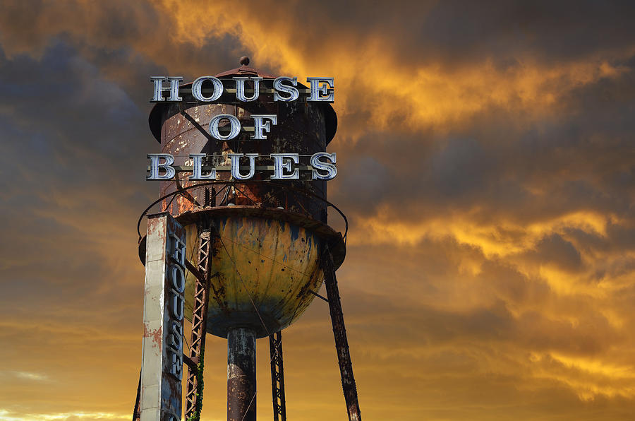 Music Photograph - House Of Blues  by Laura Fasulo