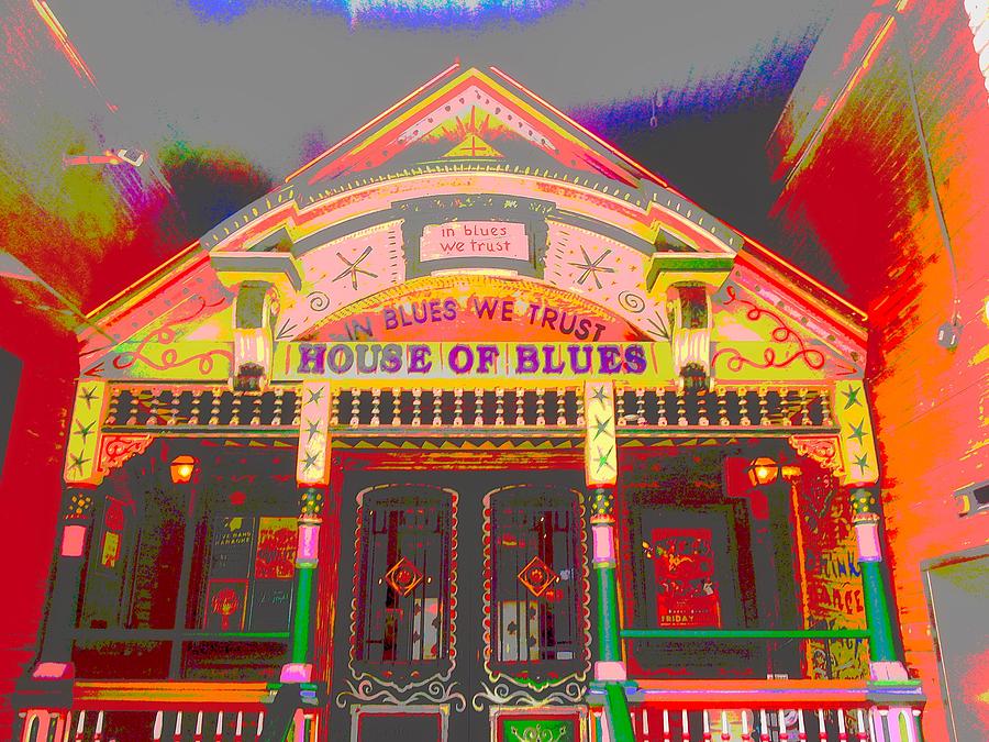 House Of Blues Photograph by Mark J Dunn
