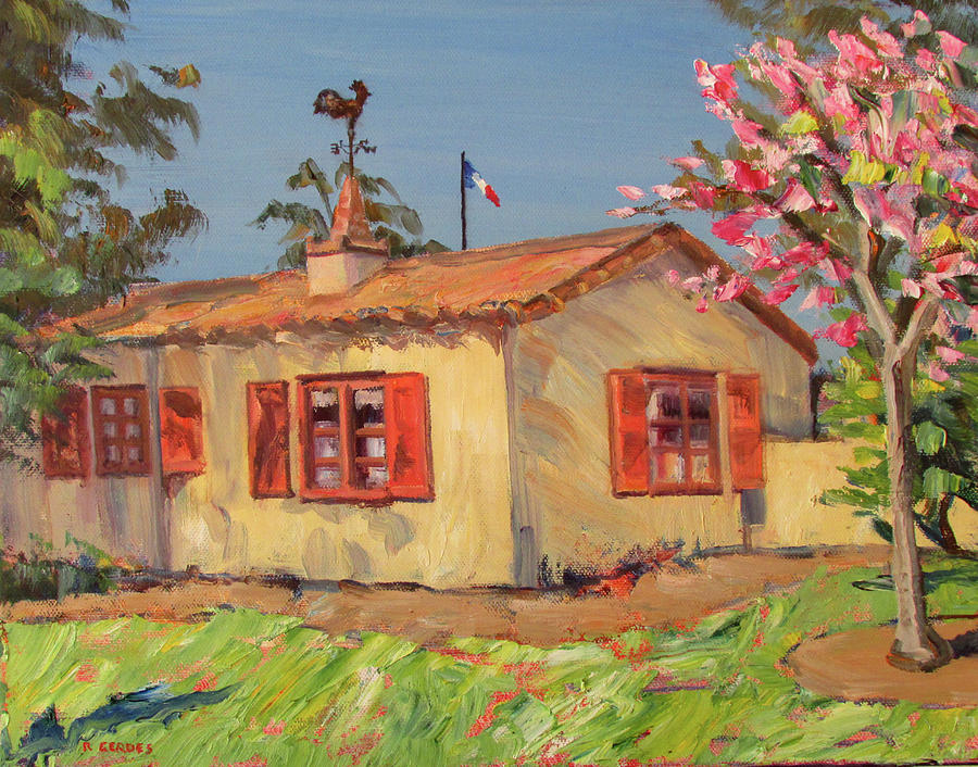 House Of France Balboa Park Painting By Robert Gerdes