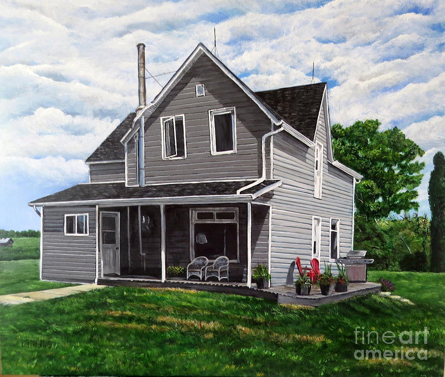 House of Memories Painting by Marilyn McNish