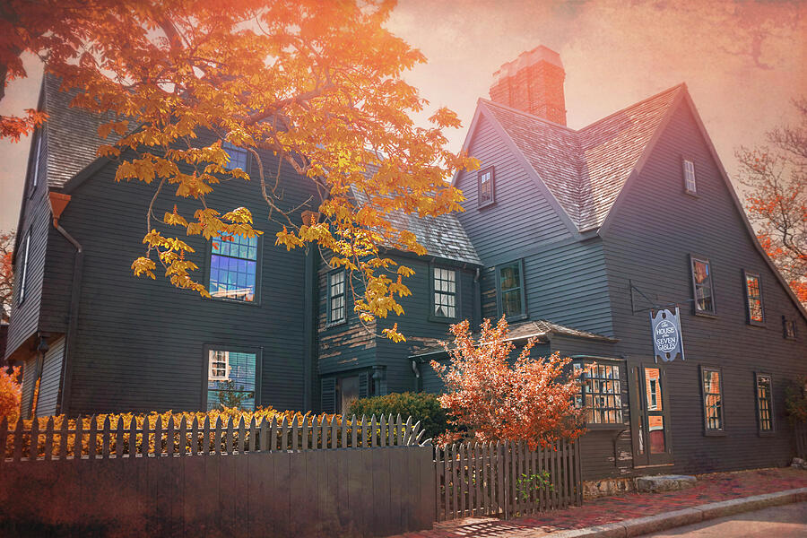 Salem Photograph - House of the Seven Gables Salem Massachusetts by Carol Japp