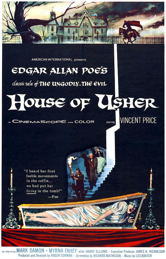 house of usher 1960
