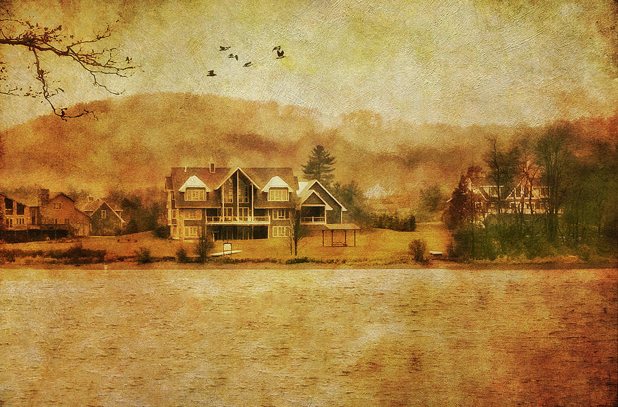 House on the Lake Photograph by Reynaldo Williams