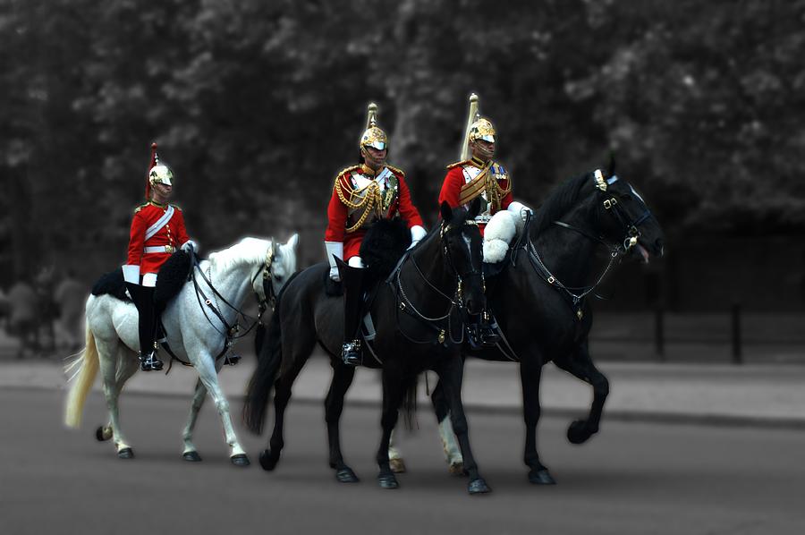 Household Cavalry Photograph by Chris Day