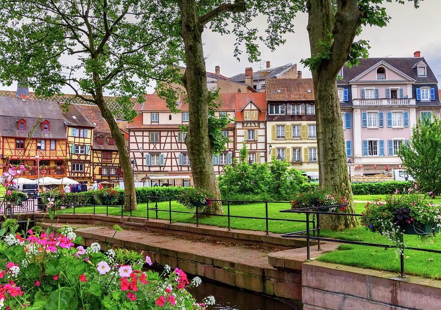 Houses in Colmar, Alsace, France Photograph by Elenarts - Elena Duvernay photo