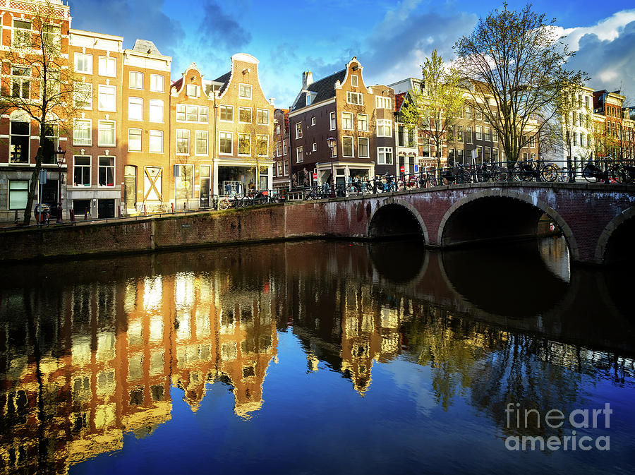 Houses of Amsterdam  Photograph by Anastasy Yarmolovich