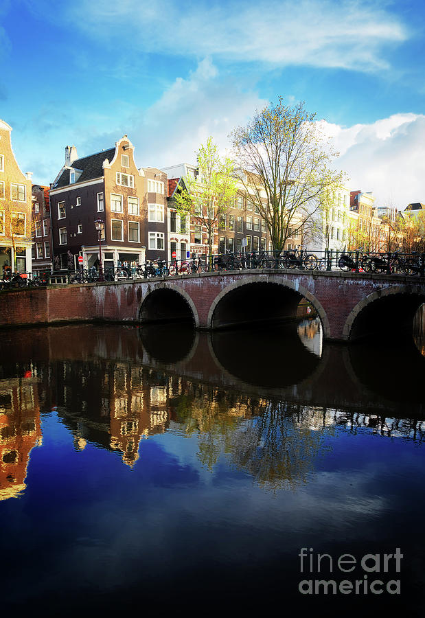 Houses of Amsterdam, Netherlands Photograph by Anastasy Yarmolovich