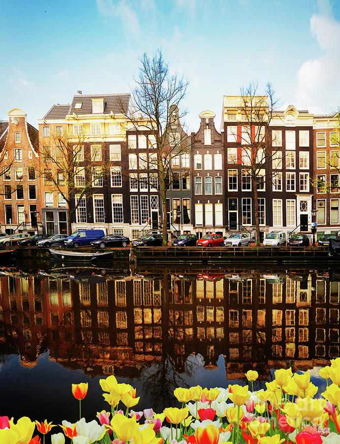 Houses of Amsterdam, Netherlands III Photograph by Anastasy Yarmolovich