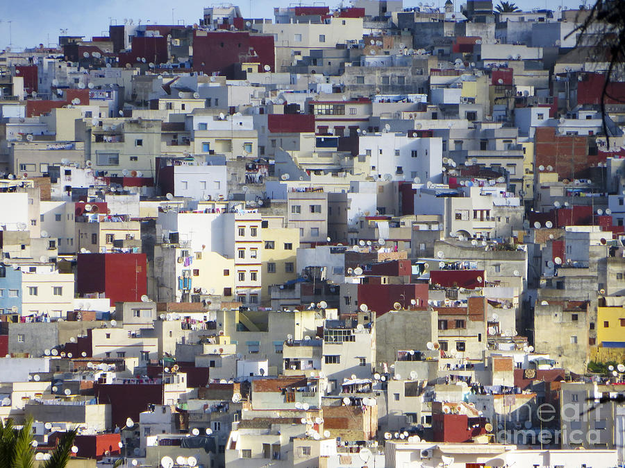 City Photograph - Houses of Tangier by Christina Gupfinger